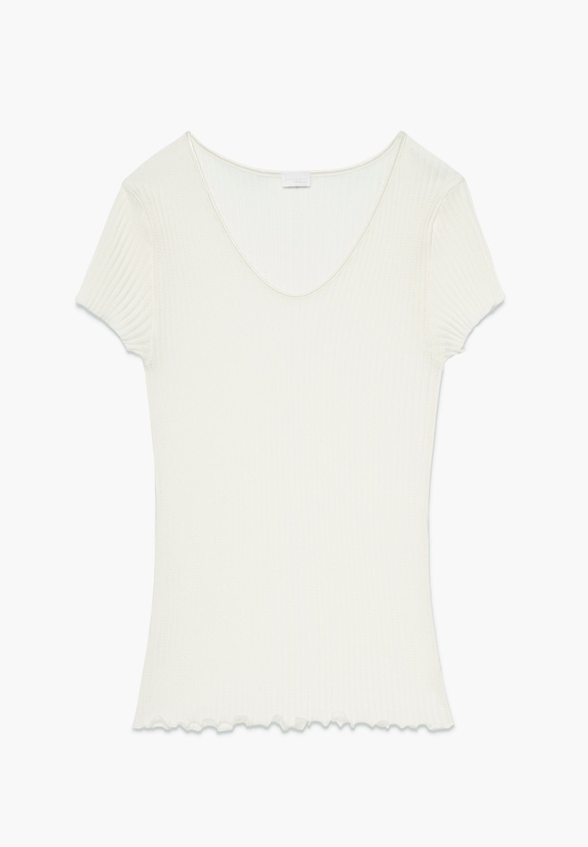 Maude Privé | T-Shirt kurzarm - écru