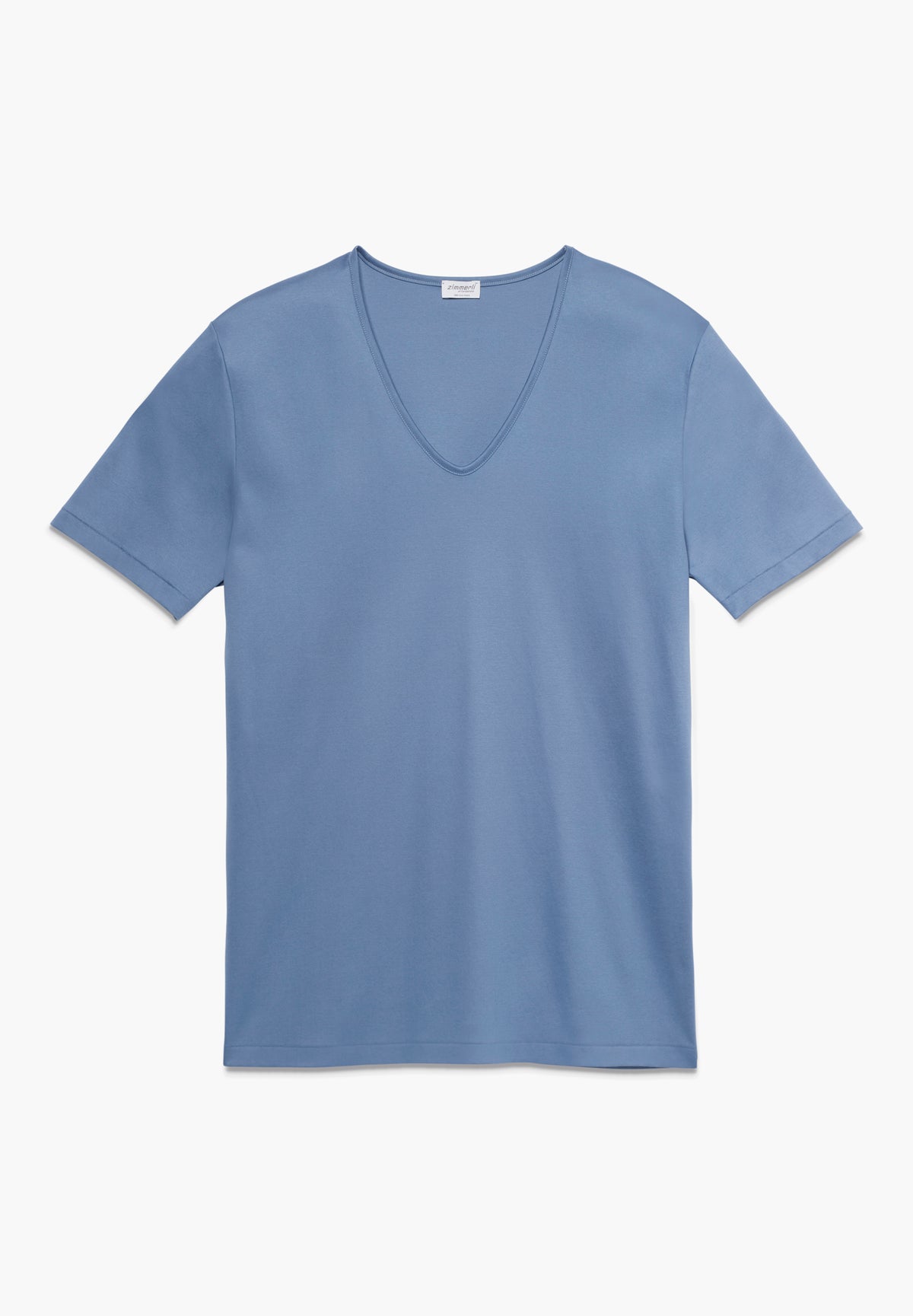 Sea Island | T-Shirt short sleeve V-neck - blue horizon
