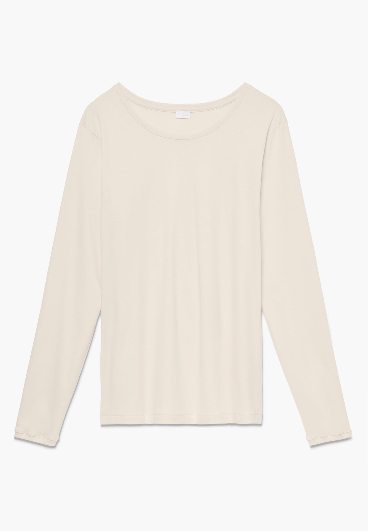 Sea Island | T-Shirt langarm - travertin