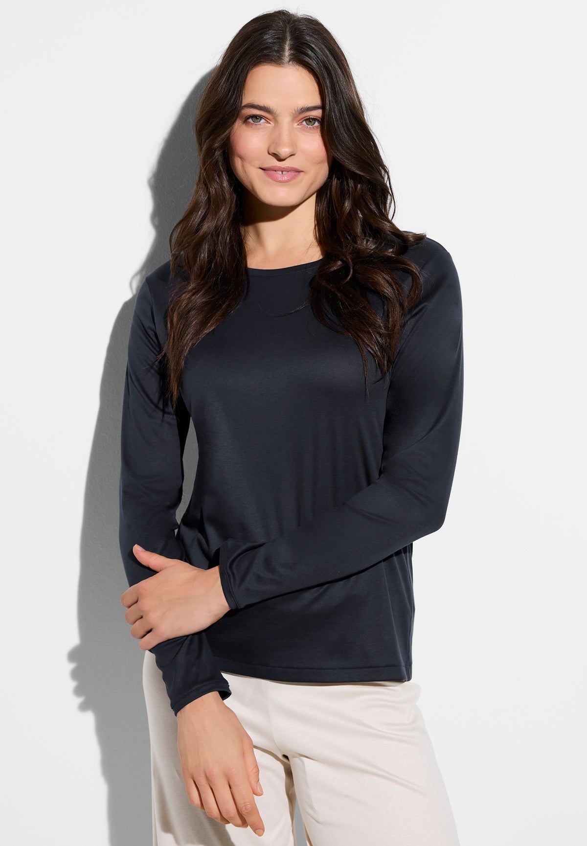 Sea Island | T-Shirt long sleeve - navy