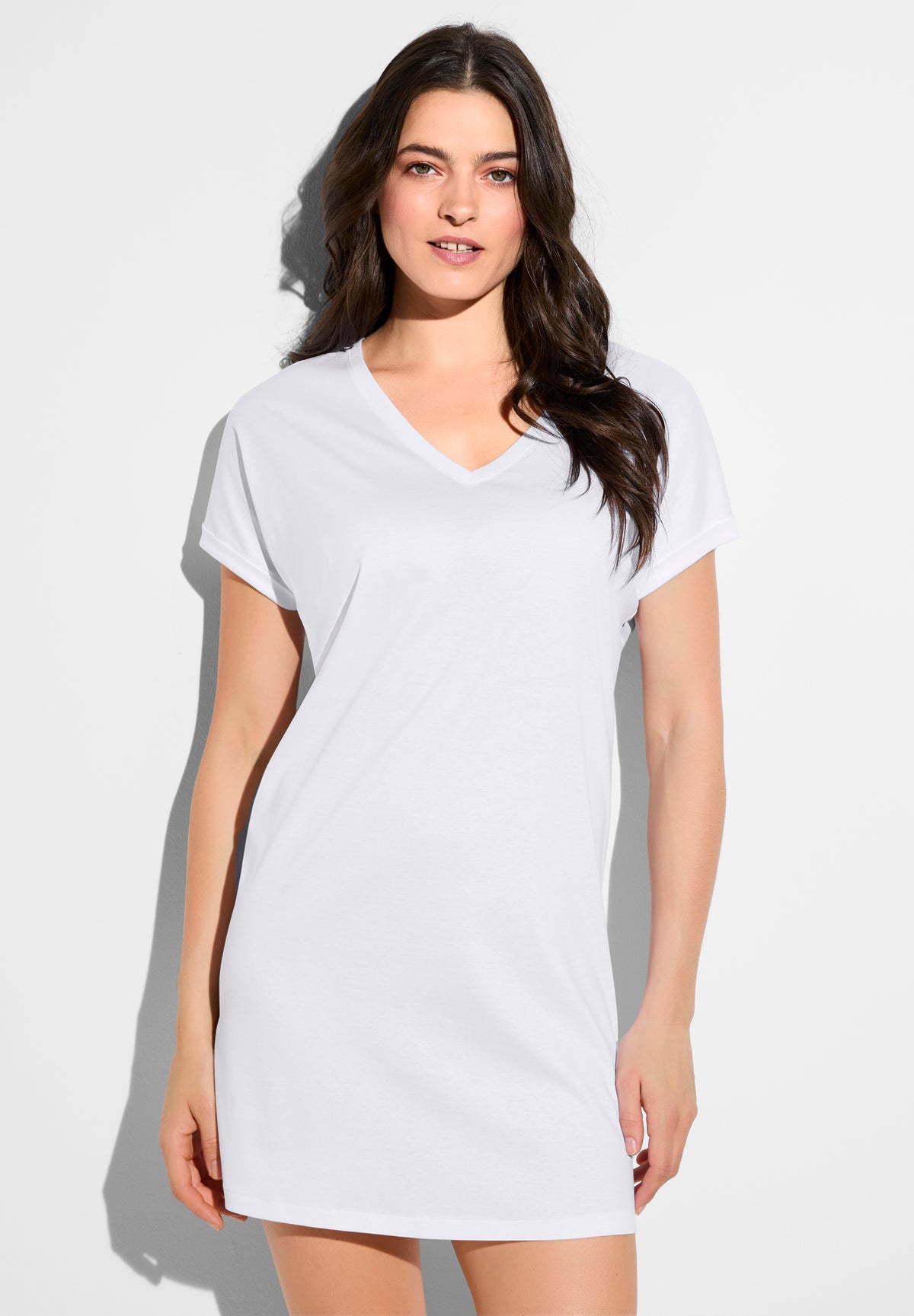 Sea Island | Kurzes Kleid kurzarm - white