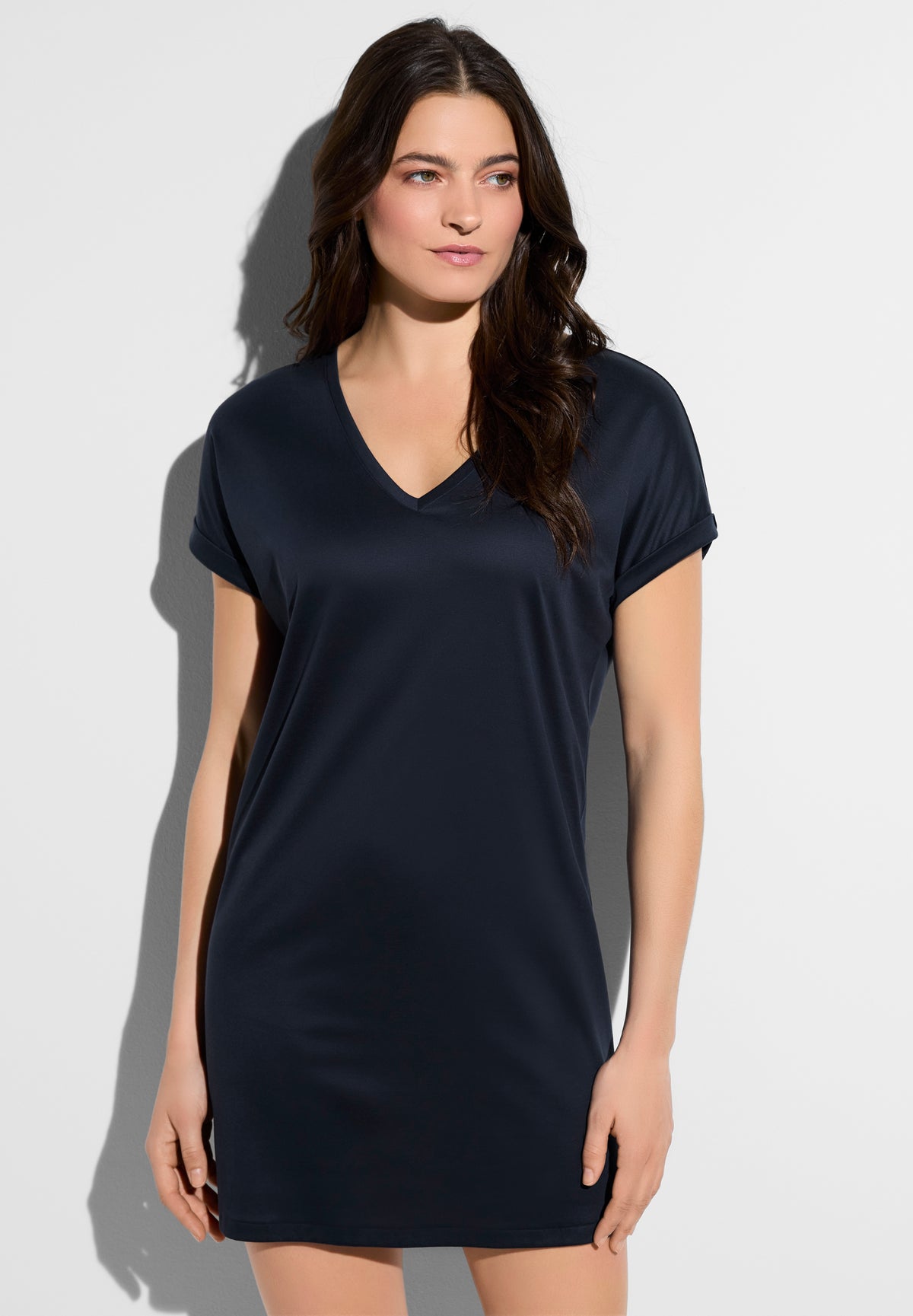 Sea Island | Kurzes Kleid kurzarm - navy