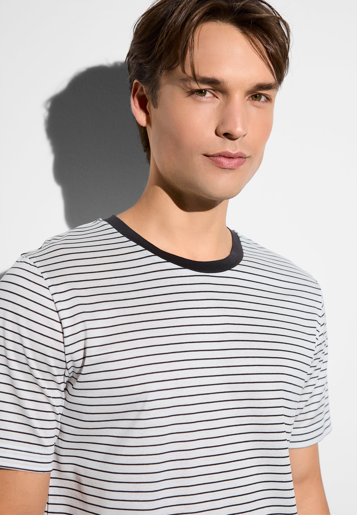 Filodiscozia Stripes | Pajama long short sleeve - espresso stripes