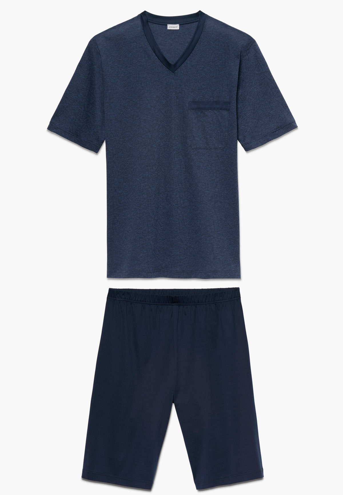 Filodiscozia | Pajama V-neck short - navy