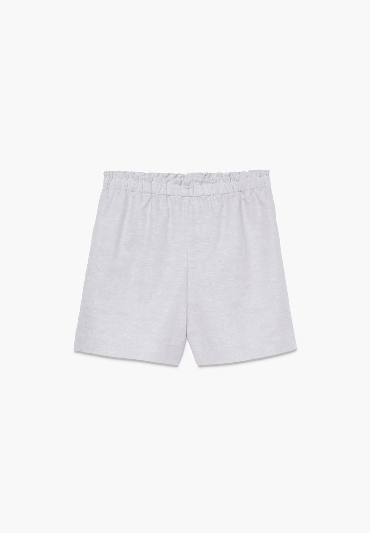 Linen Blend | Shorts - stone