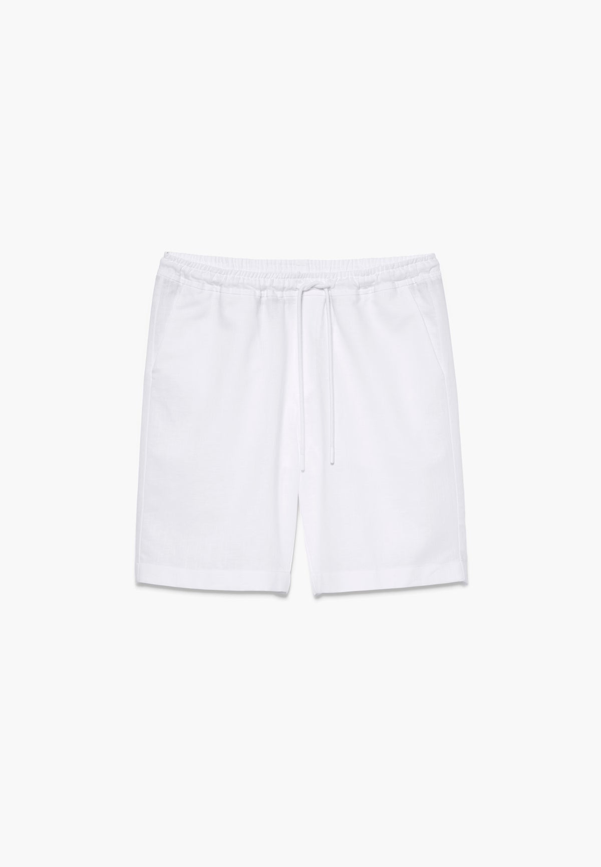 Linen Blend | Shorts - white