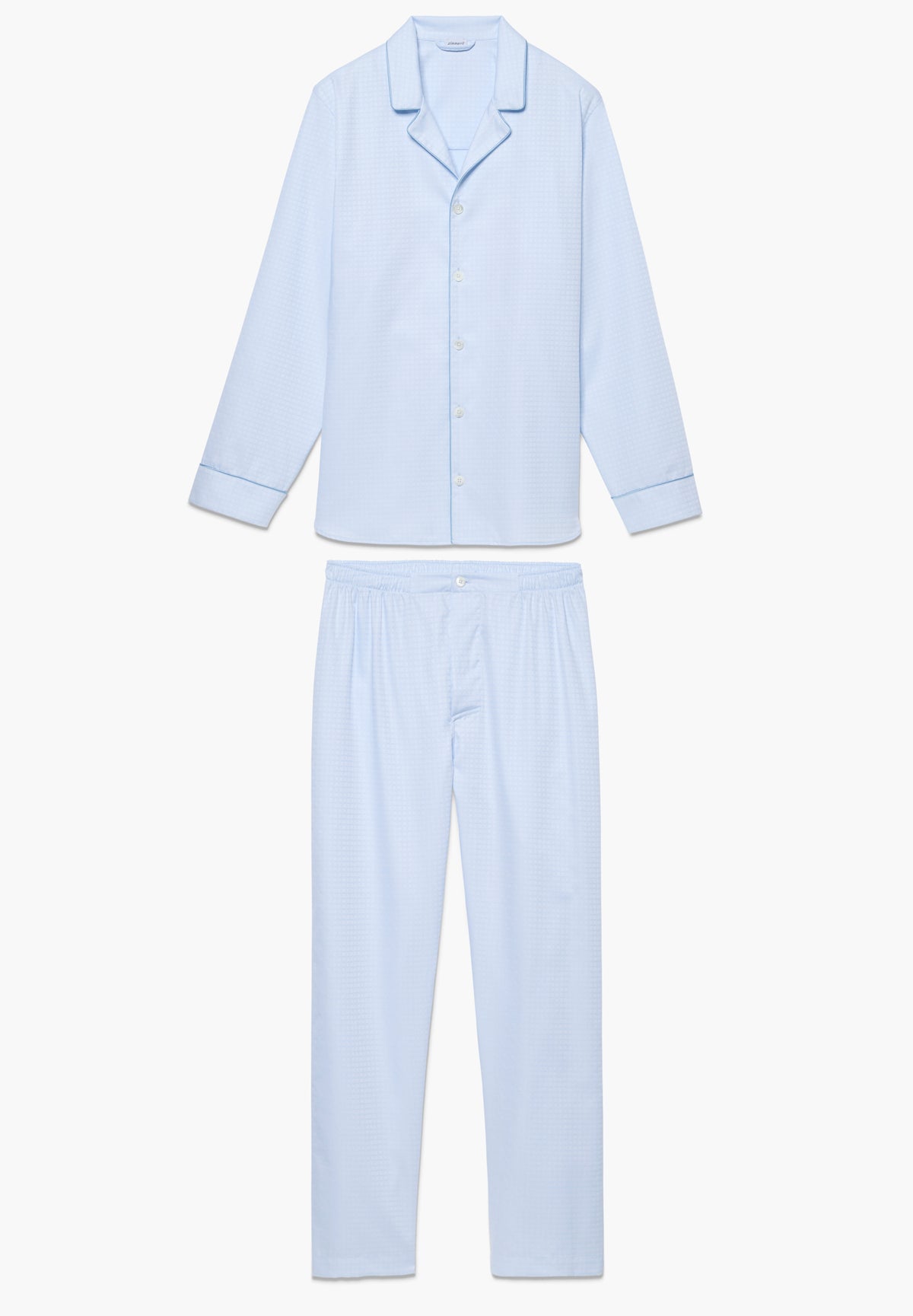 Luxury Jacquard | Pyjama lang - sphere blue