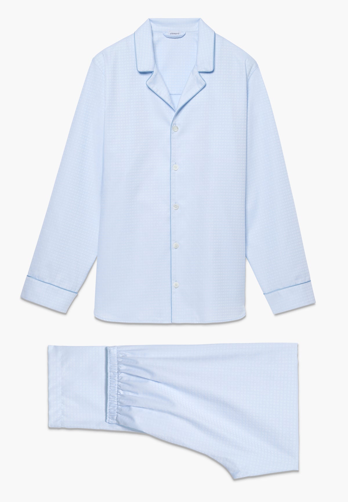 Luxury Jacquard | Pyjama lang - sphere blue