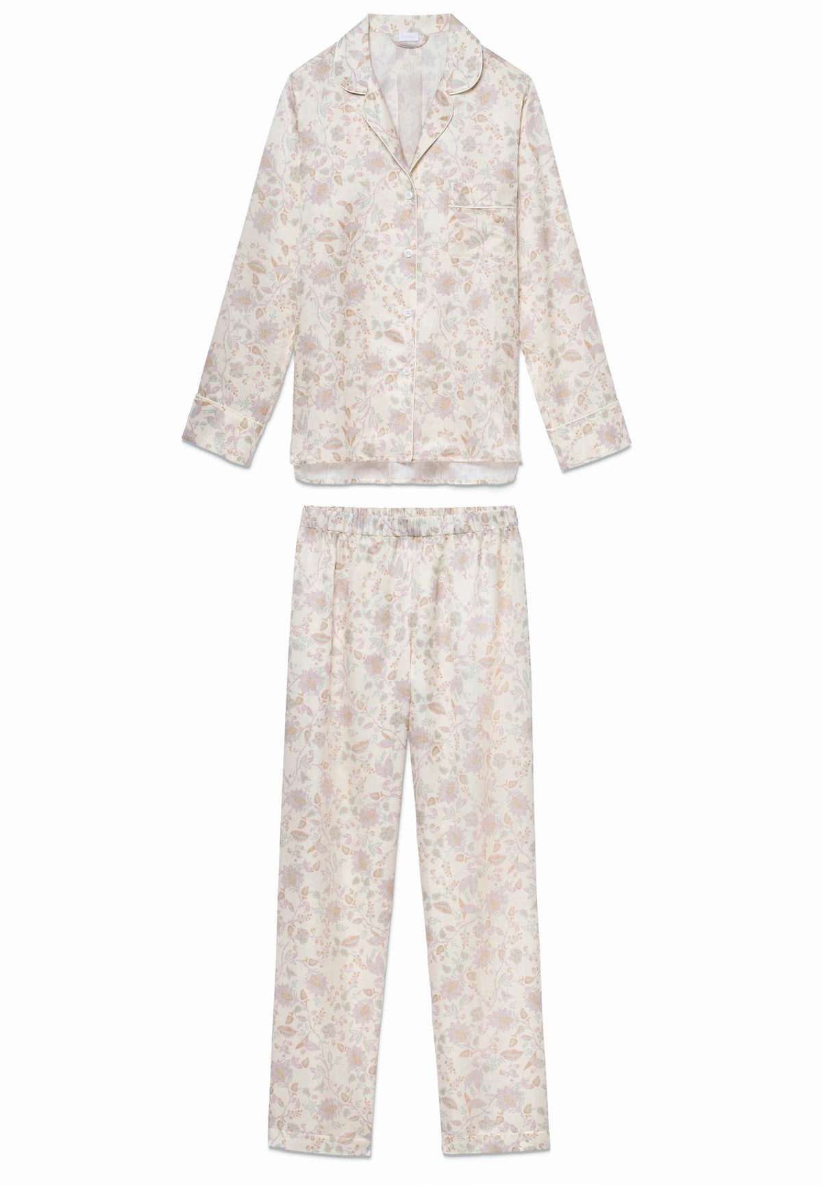 Cotton / Silk Print | Pyjama lang - paisley small