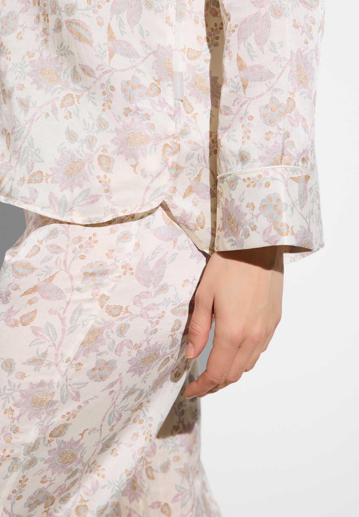 Cotton / Silk Print | Pyjama lang - paisley small