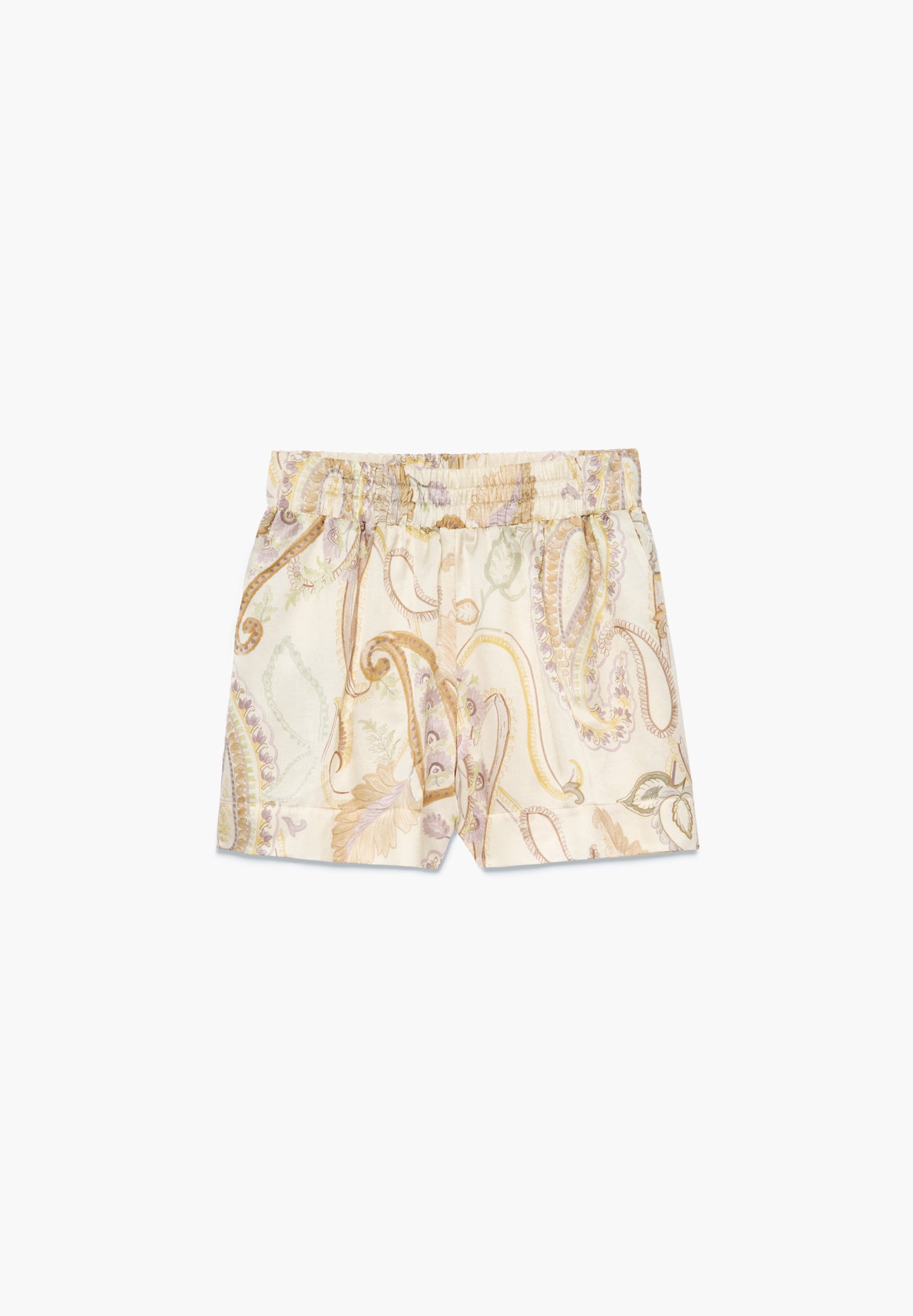Cotton / Silk Print | Shorty - paisley big