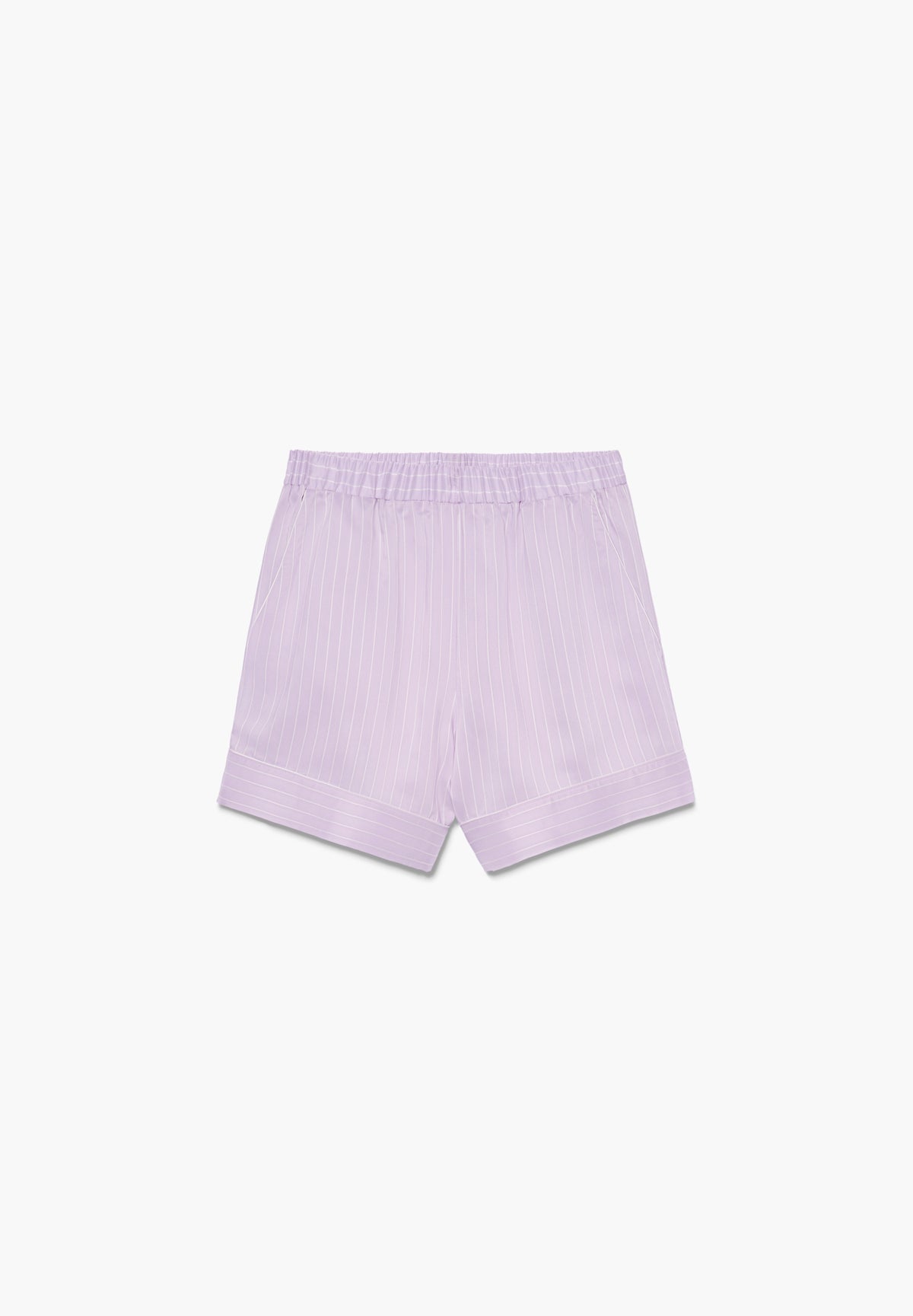 Feminine Stripes | Shorty - lilac stripes