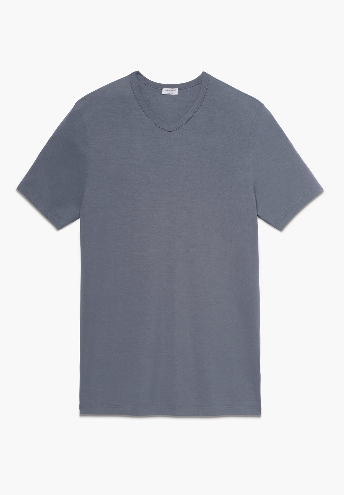 Pureness | T-shirt short sleeve V-neck - slate