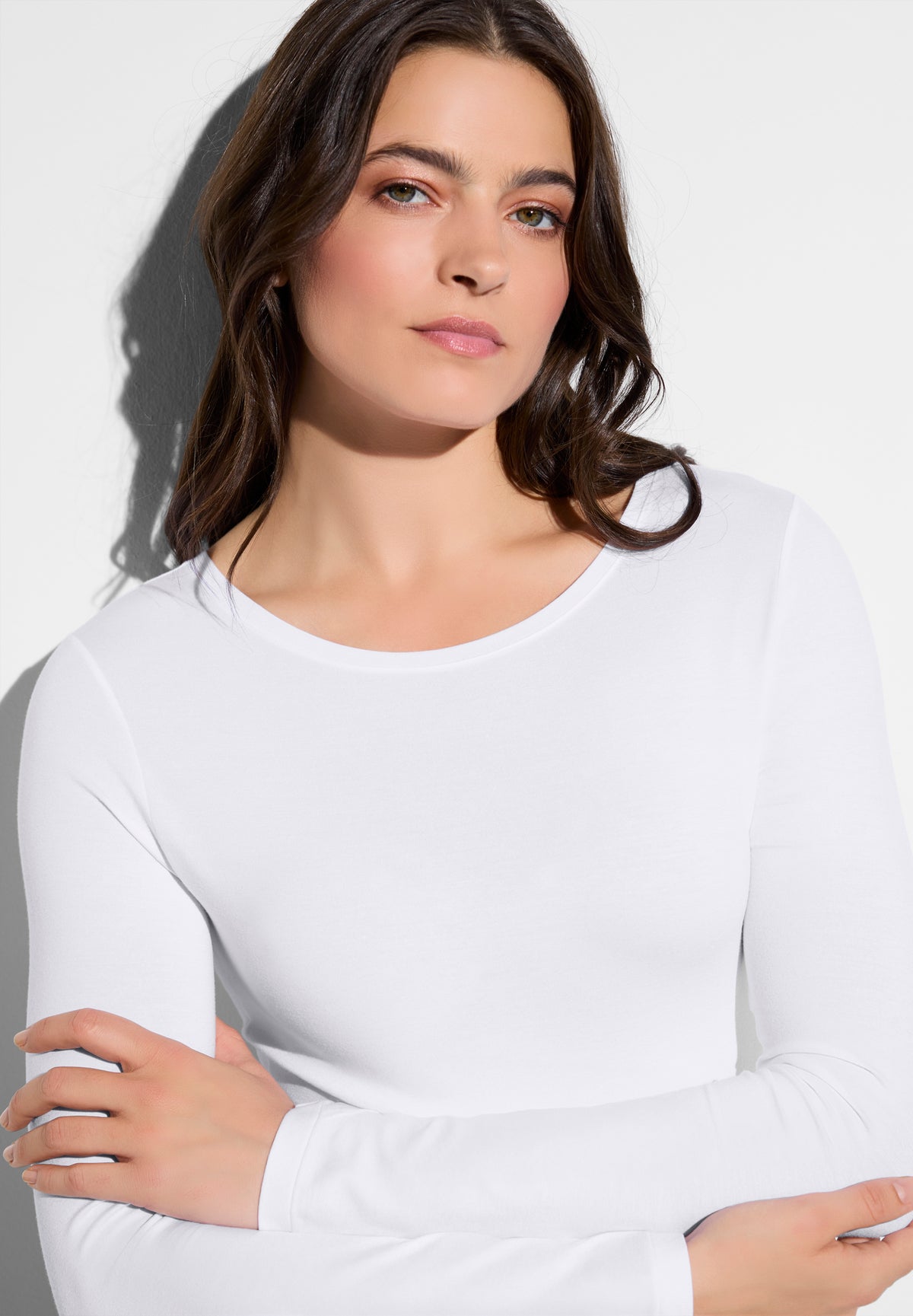 Pureness | T-Shirt long sleeve - white