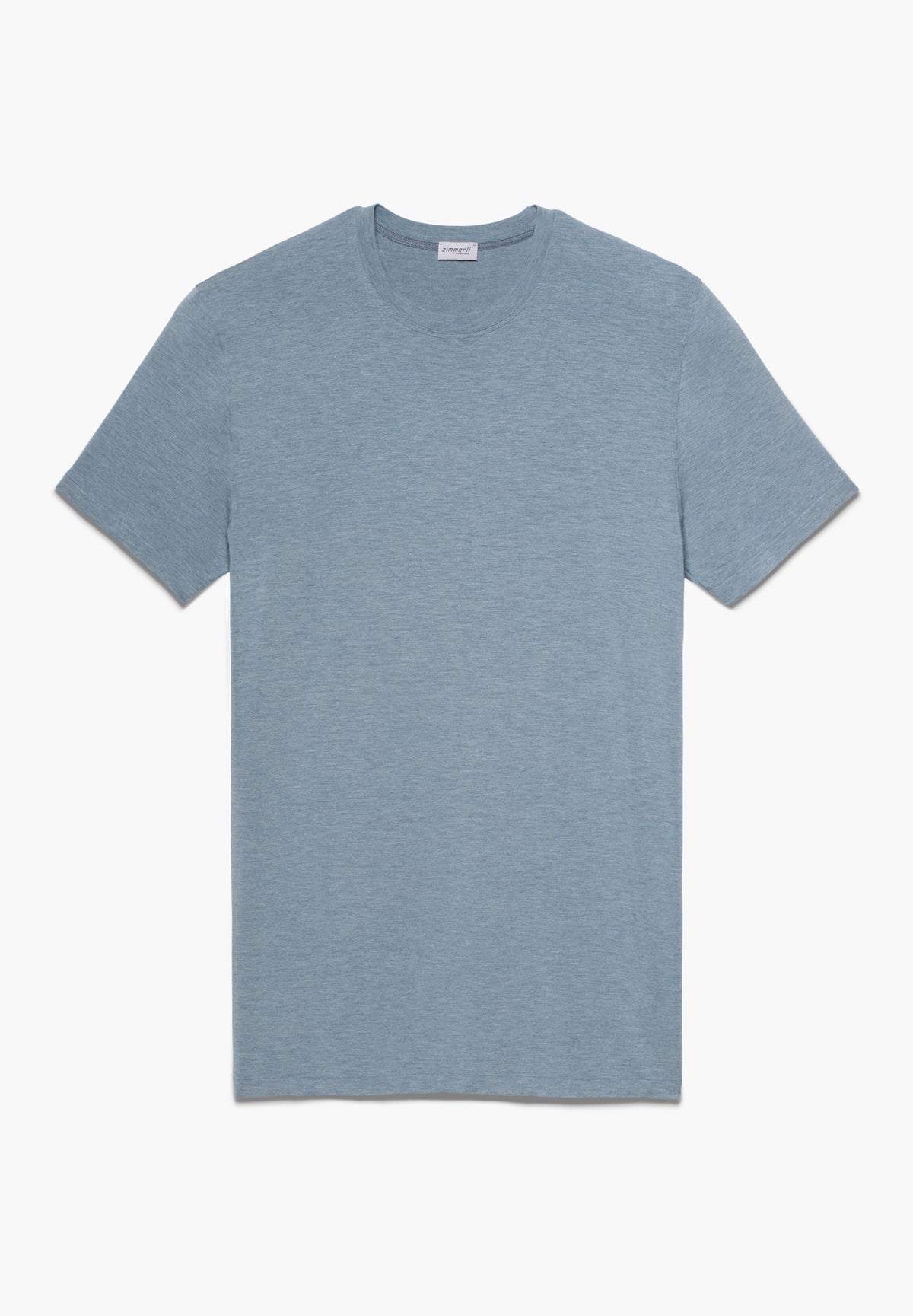 Cozy Comfort | T-shirt short sleeve - azure melange