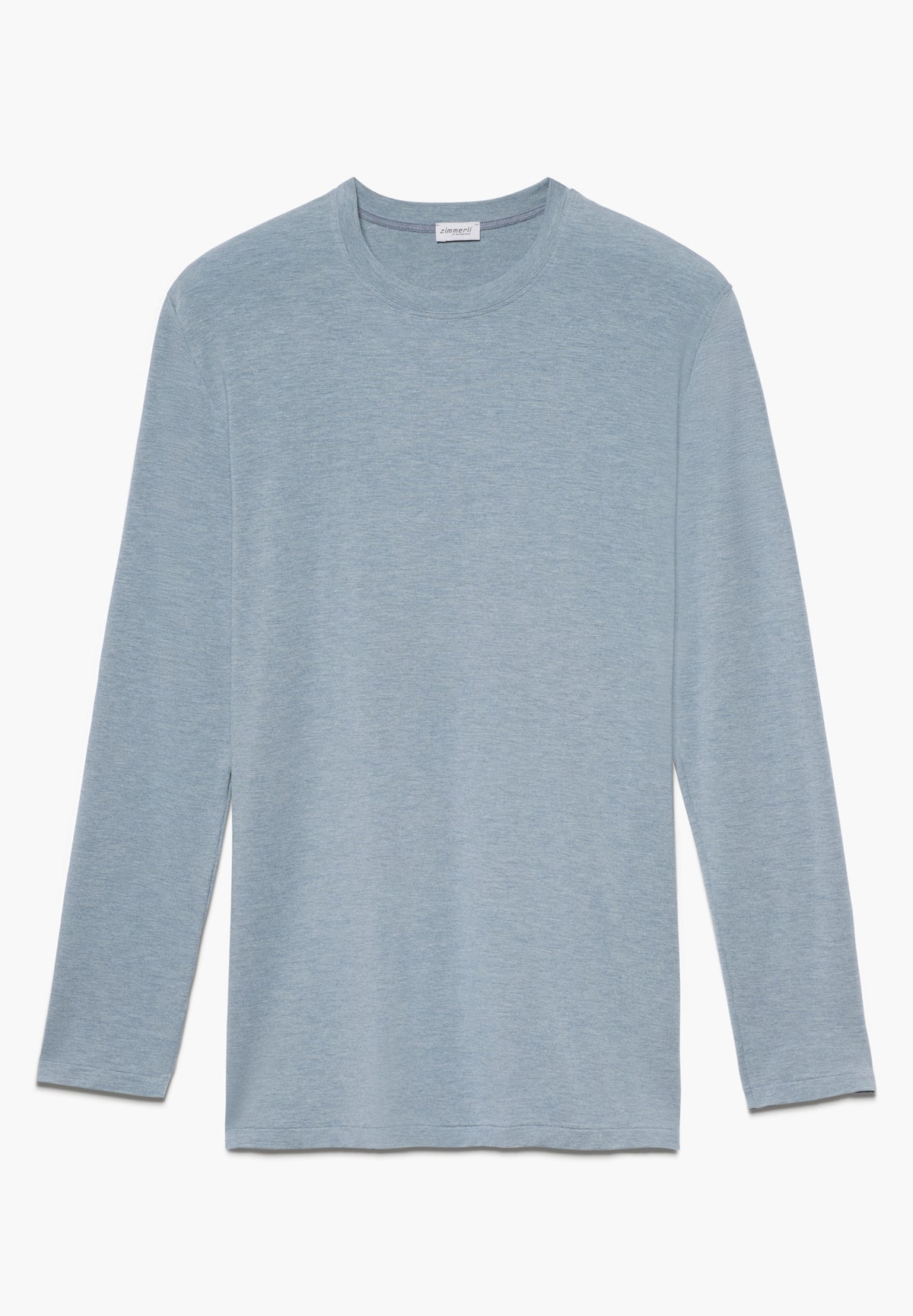 Cozy Comfort | T-shirt long sleeve - azure melange