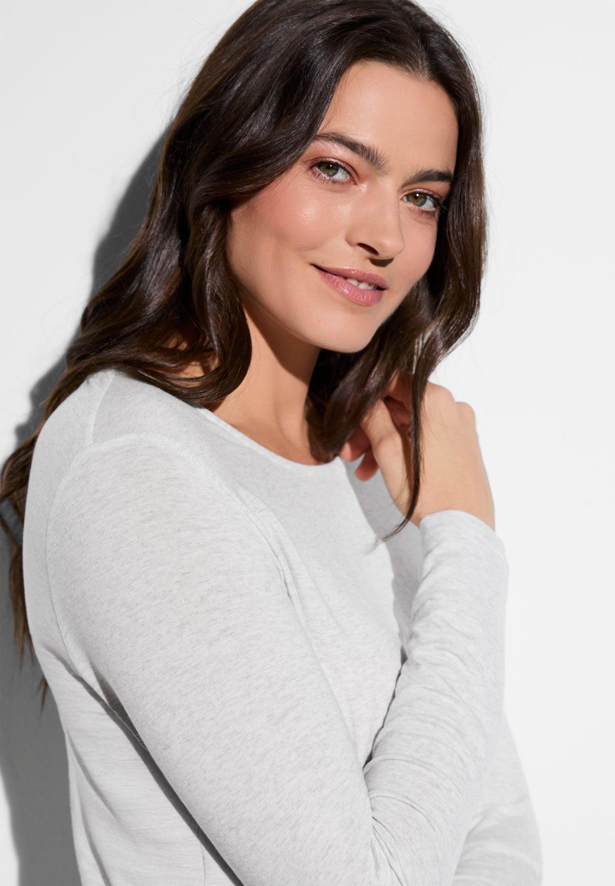 Soft Lounge | T-Shirt à manches longues - cloud