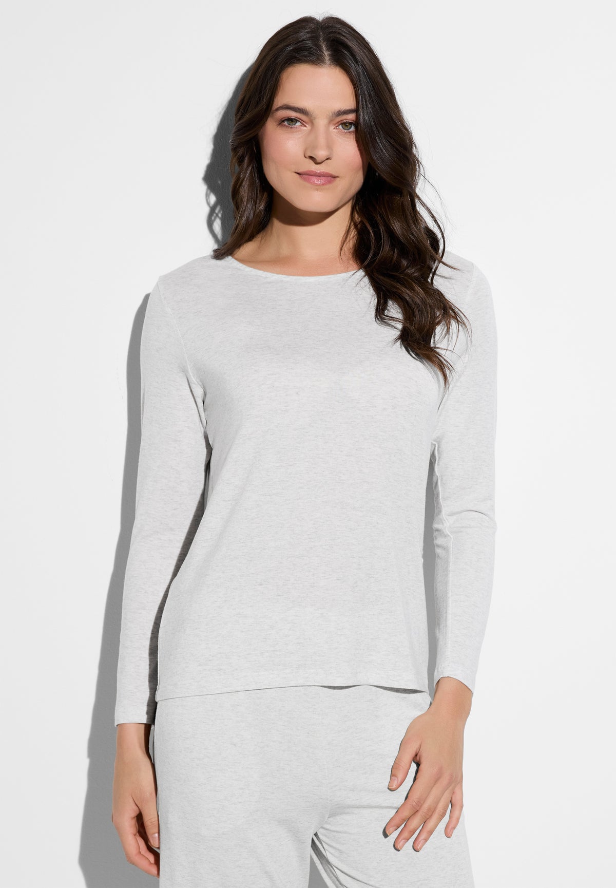 Soft Lounge | T-Shirt à manches longues - cloud