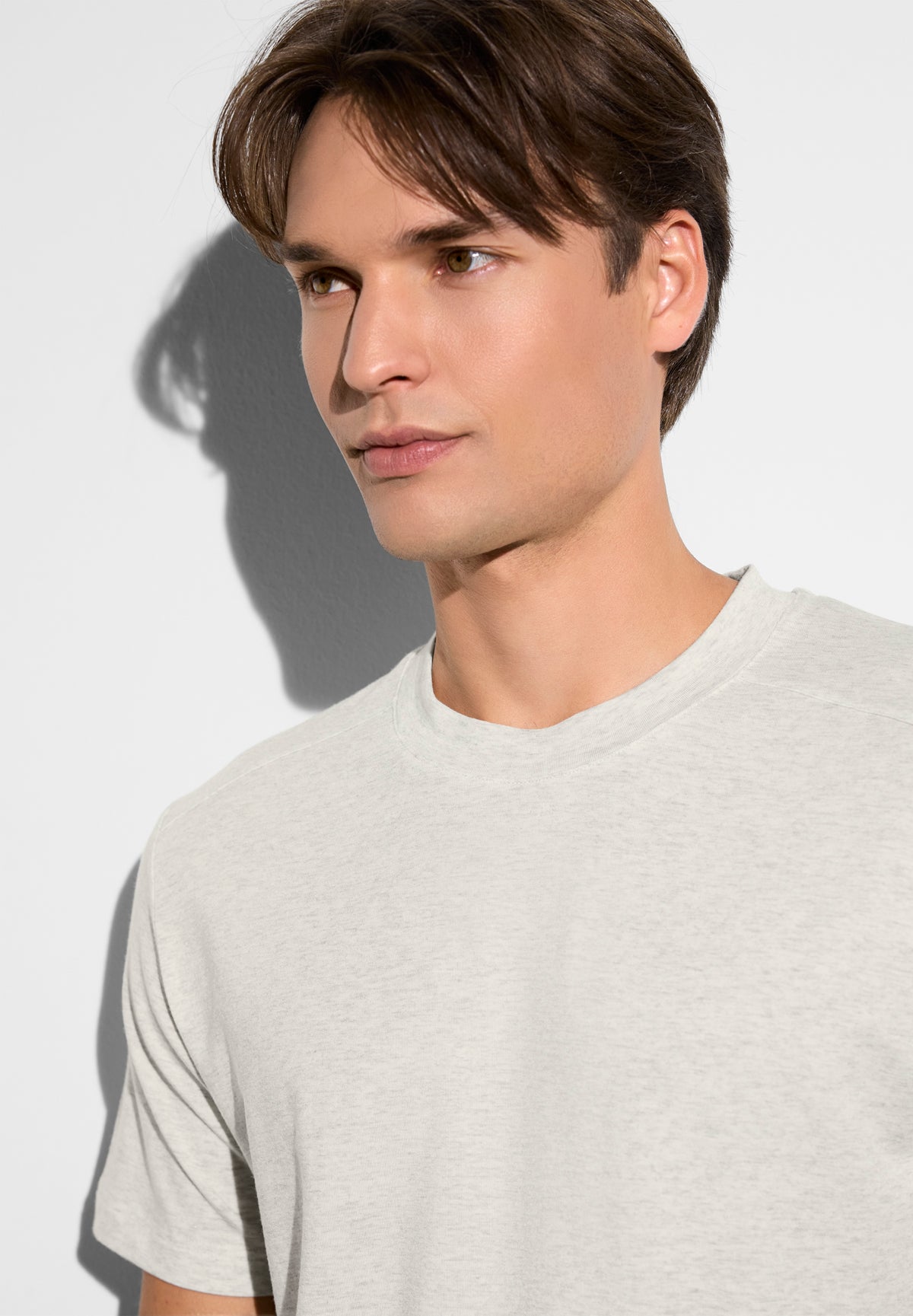 Soft Lounge | T-Shirt kurzarm - cloud