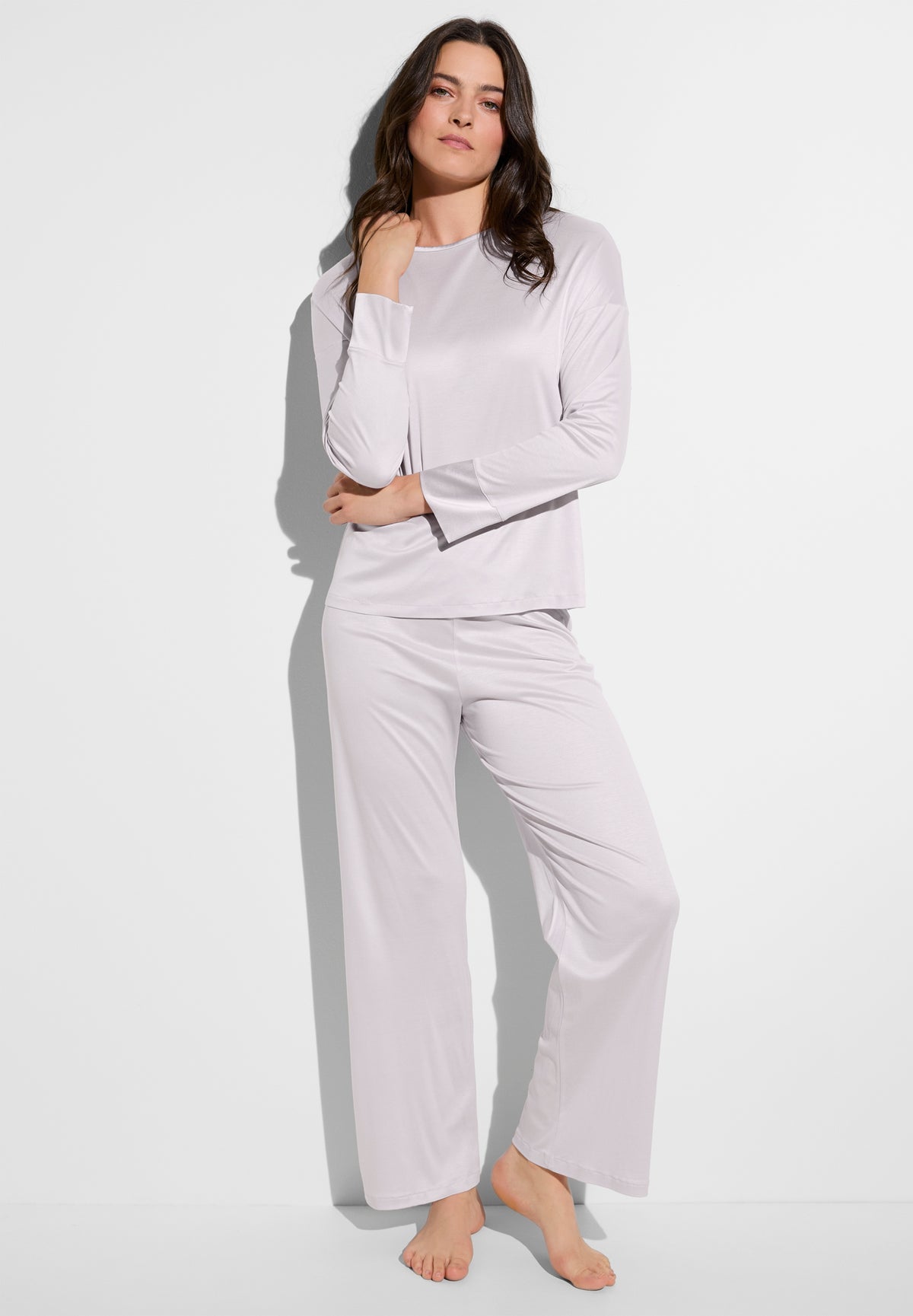 Silk Dreams | long pyjamas - lavender