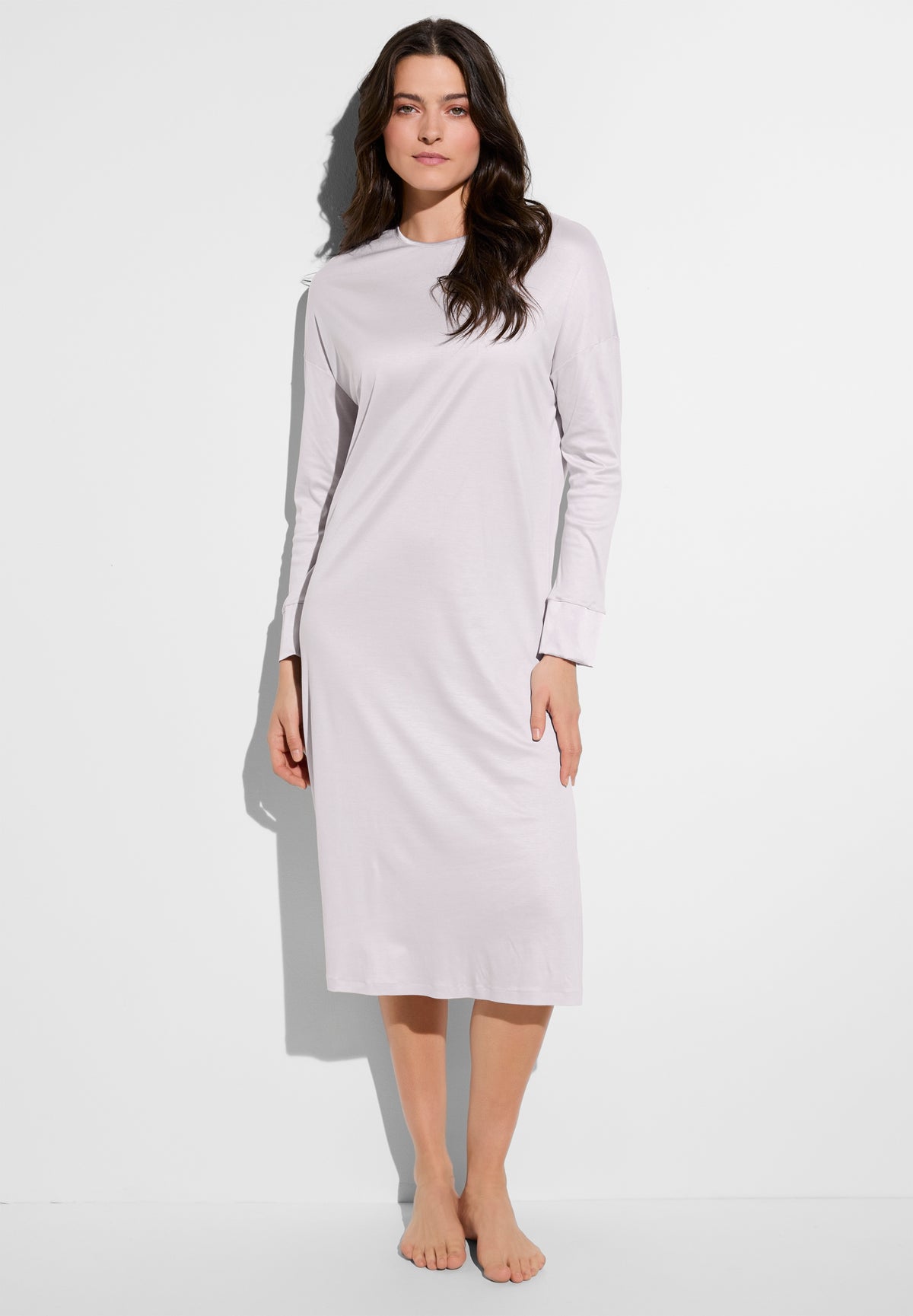 Silk Dreams | Sleepshirt long sleeve - lavender