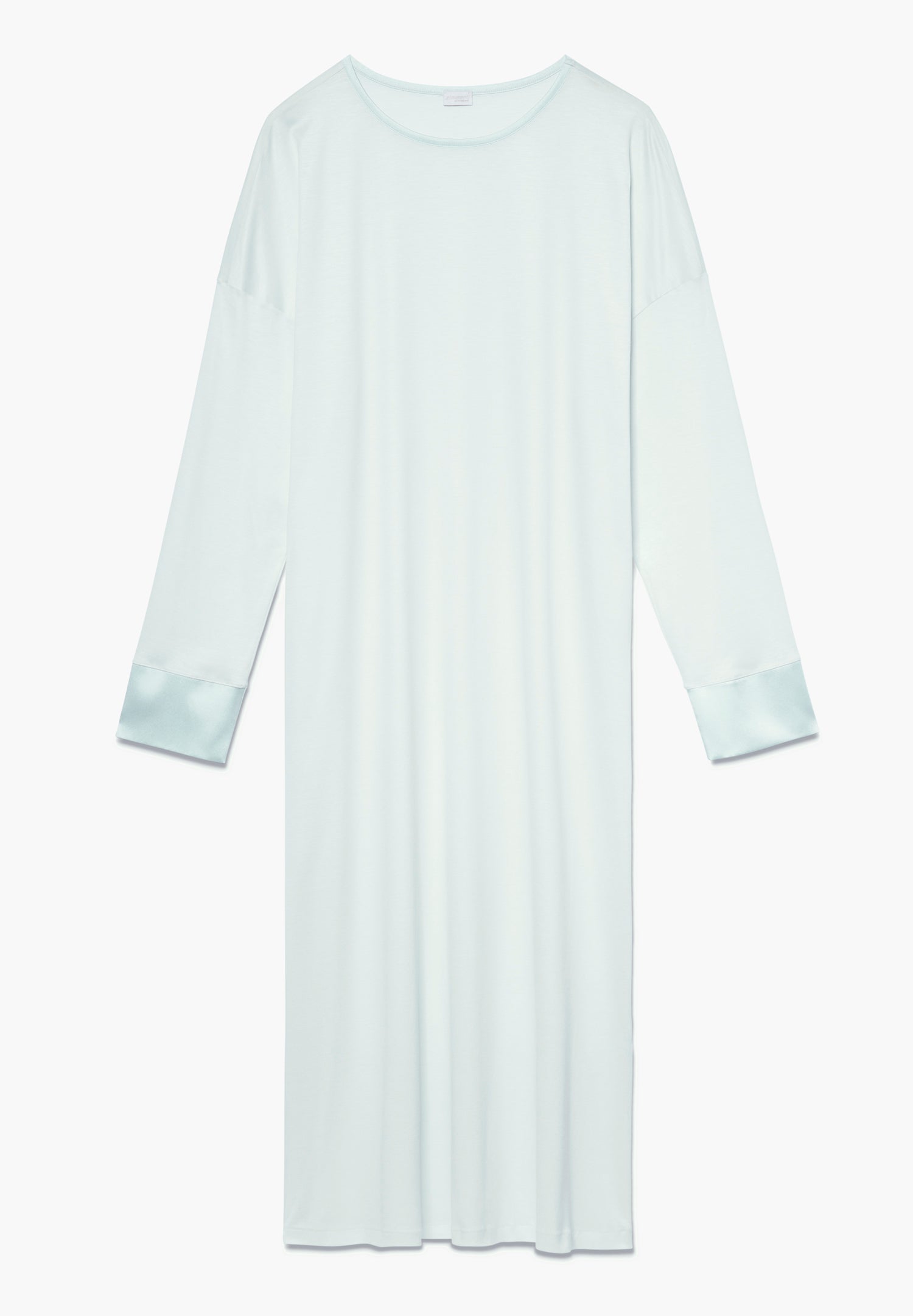 Silk Dreams | Sleepshirt long sleeve - light blue