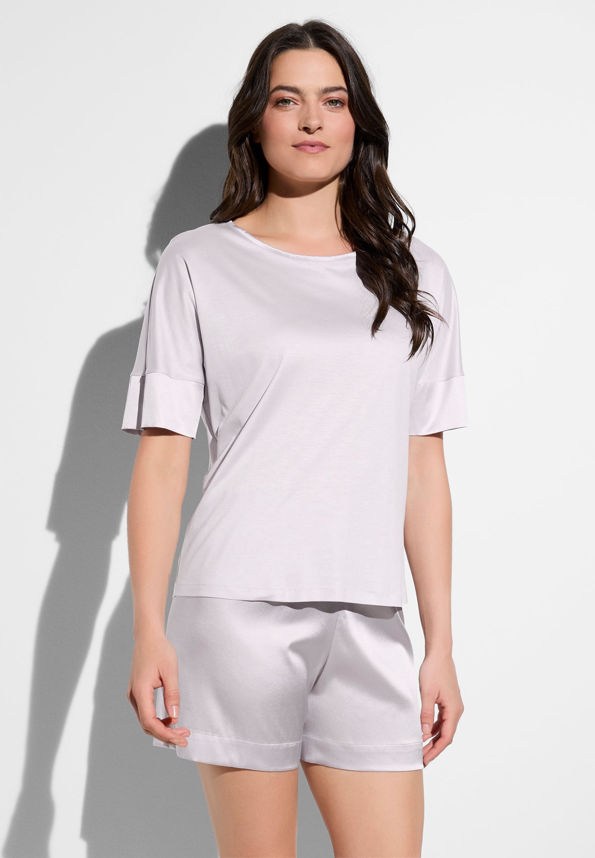 Silk Dreams | Pajama short - lavender