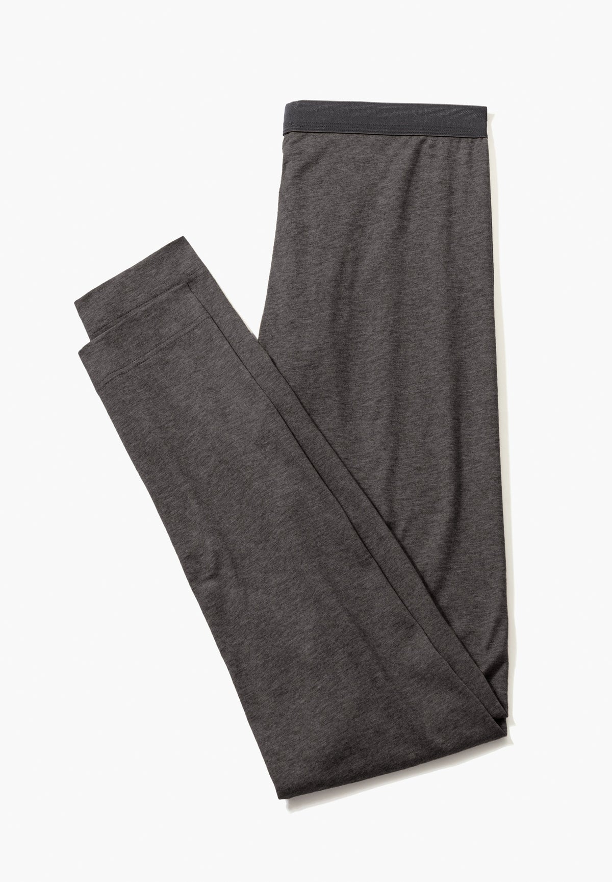 Long johns made from cashmere and cotton - espresso