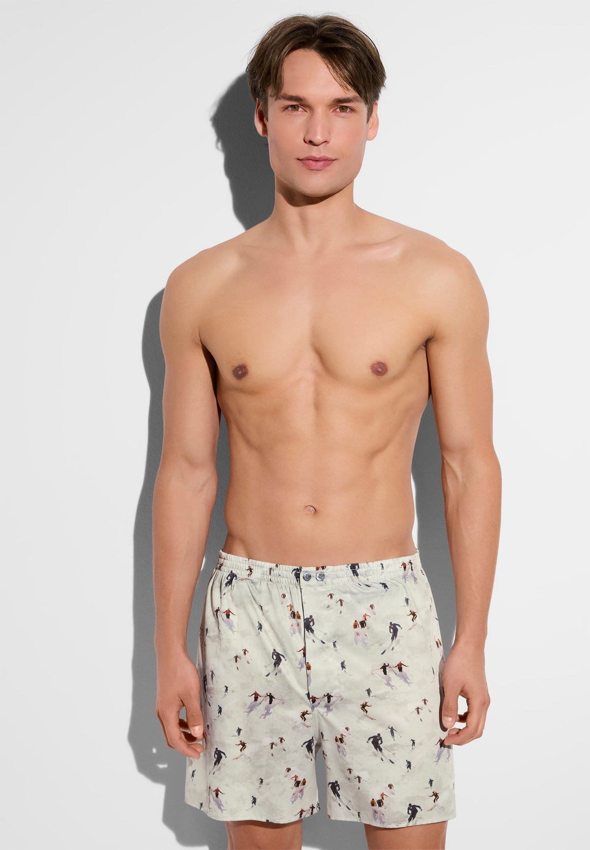 Online Store Special | Boxer Shorts with Ski Print