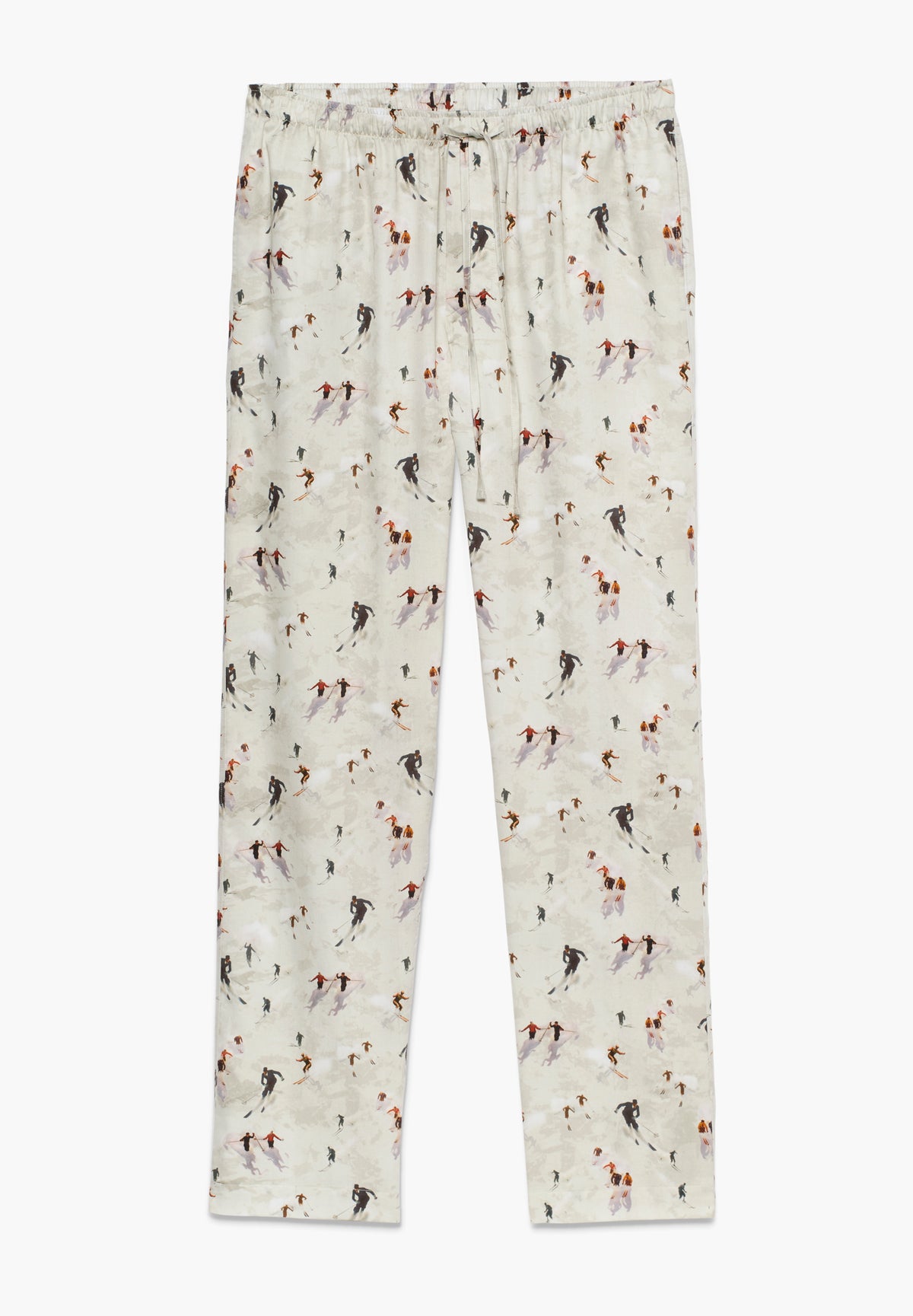 Onlineshop Special | Lange Sleep & Lounge Hose mit Ski Print