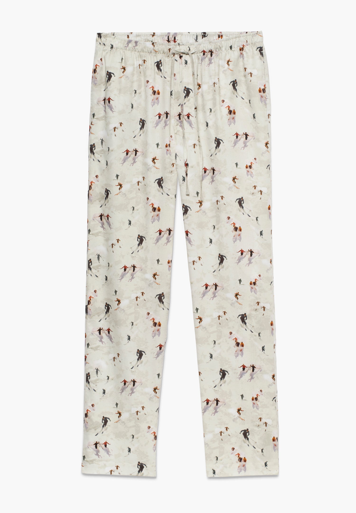 Online Store Special | Long Sleep & Lounge Pants with Ski Print