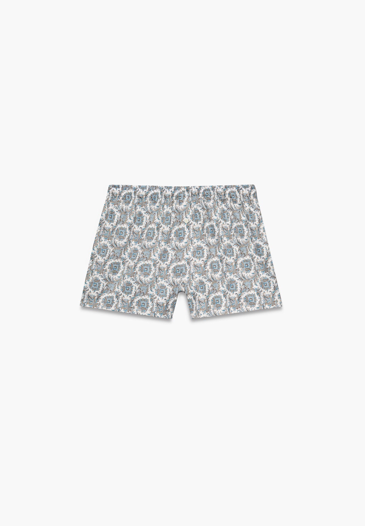 Cotton Sateen Print | Boxershorts aus 100% gewobener Baumwolle, Relaxed Fit - heritage paisley